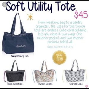 31 Soft Utility Tote and large zipper pouch